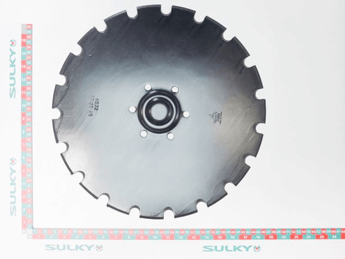 Pièces d'usure disque et dent - Pièces semis - Disque semeur crénelé Ø 450 mm