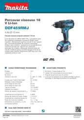 Electroportatifs - Perçeuses, visseuses - Perceuse visseuse
