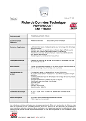 Consommables atelier - Réparation pneus - Pâte à pneu