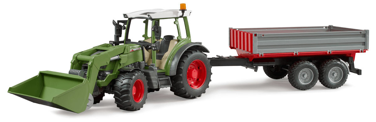 Jouets - Jouets - Tracteur Fendt 211 Vario avec chargeur et remorque
