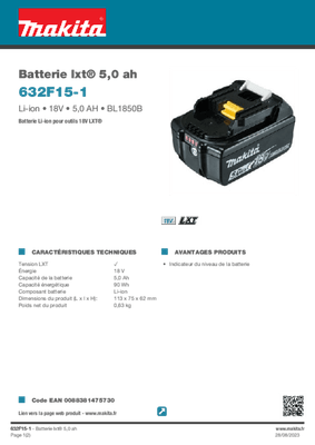 Equipement ferme, jardin - Brouettes - Kit meuleuse avec batterie et chargeur