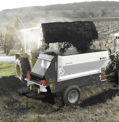 Fertilisation, épandage - Distributeurs d'engrais - Distributeur traîné d'engrais organiques EPANDOR S25