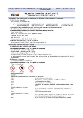 Consommables atelier - Peinture, marquage - Galvanisant mat