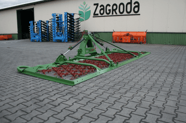 Entretien - Herse prairie - Herse émousseuse de prairie à chainons 6 m 1 vérin