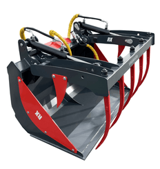 Manutention - Godet multiservice - Godet grappin 1,6m 2 verins RX EURO