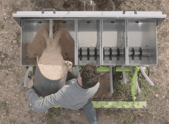 Semis - Semoirs couverts végétaux - Semoir de couverts végétaux BIOSEM