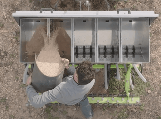 Semis - Semoirs couverts végétaux - Semoir de couverts végétaux BIOSEM