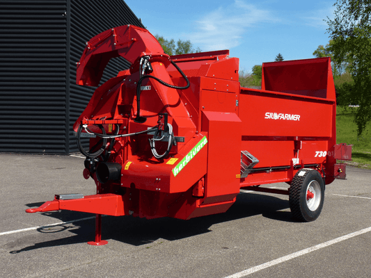 Alimentation - Remorques distributrices - Remorque distributrice pailleuse