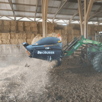 Alimentation - Dérouleuses - Pailleuse de logettes ou aires paillées