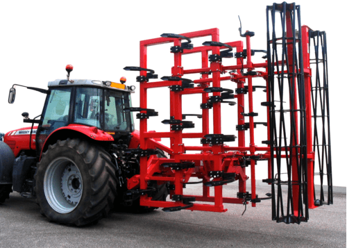 Travail du sol - Déchaumeur à dents - Déchaumeur à dents porté repliable DEKOFLEX