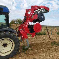 Travail du sol - Viti arbo - Déchaumeur vigne à disques VINIDISC