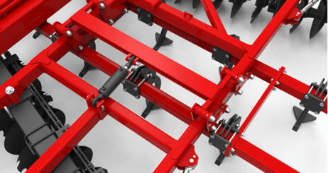 Travail du sol - Déchaumeur à dents - Déchaumeur combiné DISCORDON