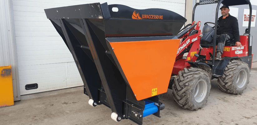 Manutention - Pince balle - Godet pailleur de logettes BEDDING MASTER