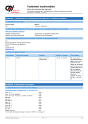 Carburant et transfert - Additifs - TRAITEMENT MULTIFONCTION 1L