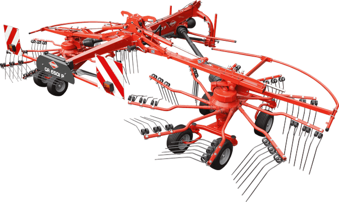 Fenaison - Andaineurs rotatifs - Andaineur GA 6501 P