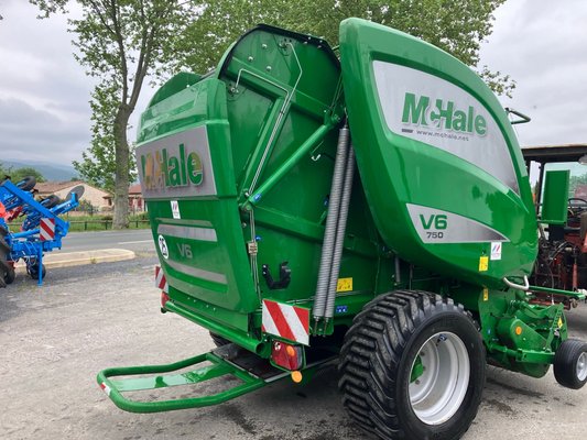 Presse à balles rondes McHale V6-750