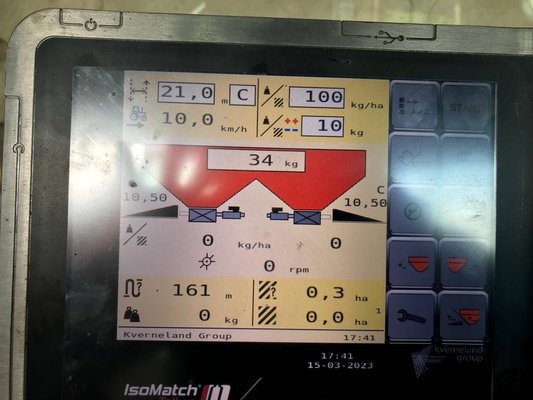 Distributeur d'engrais Vicon RO-M GEO